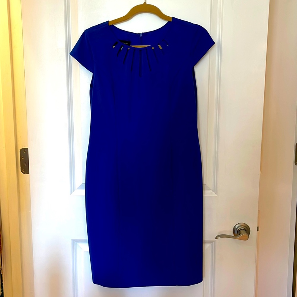 Royal Blue Work Dress